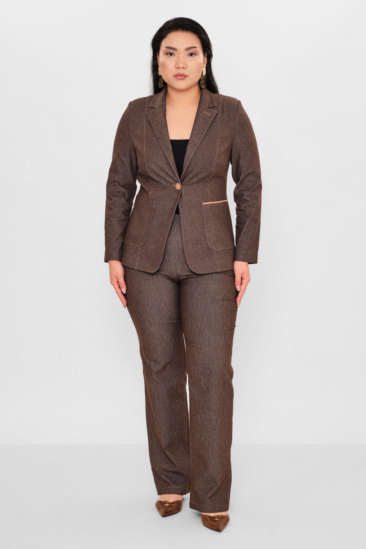 Eli̇tli̇ne - Plus Size Suit (ELT26Y7-34-4040) - 8690200097102