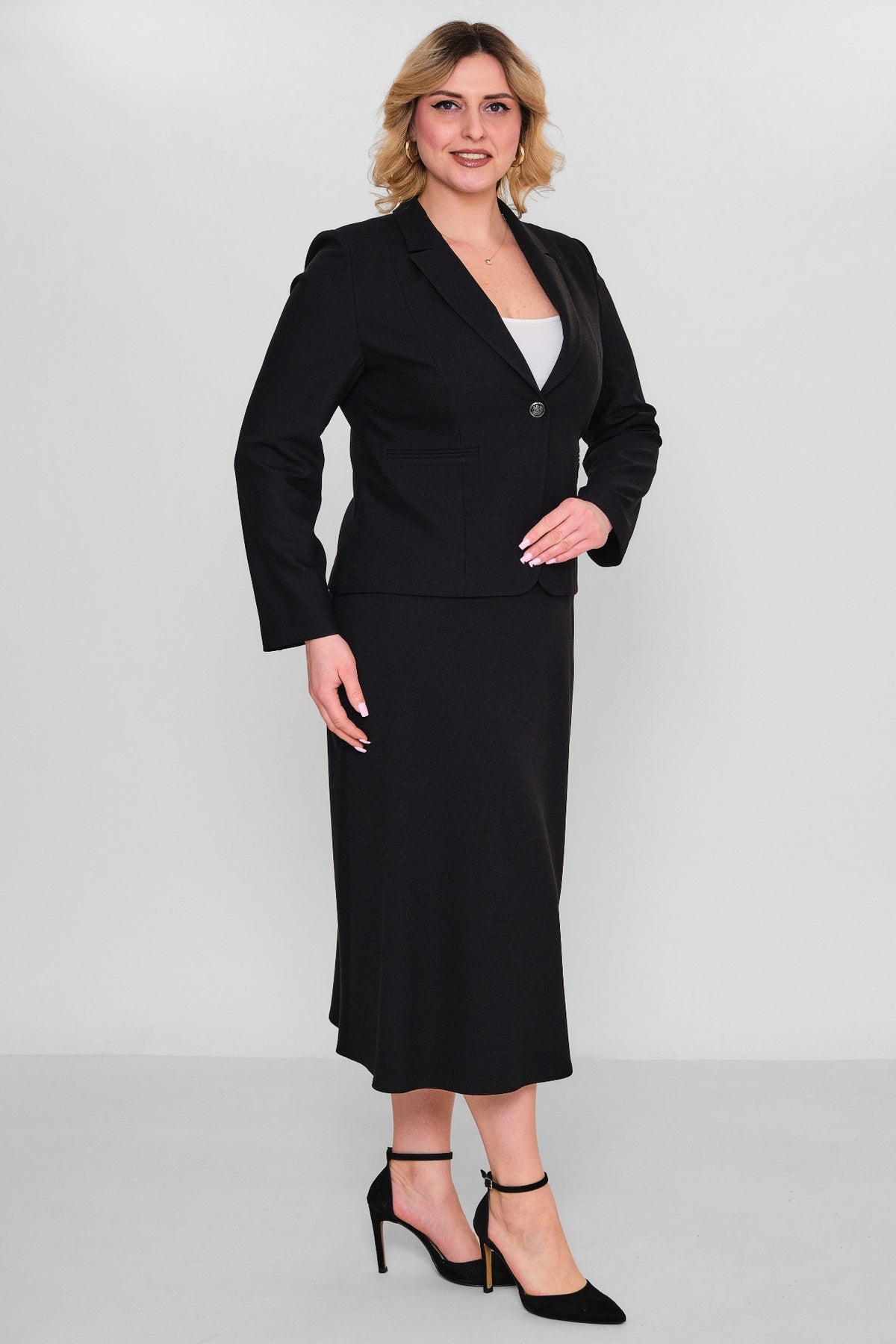 Elitline - Plus Size Suit (ELT26Y4-33-3005) - 8690200097119