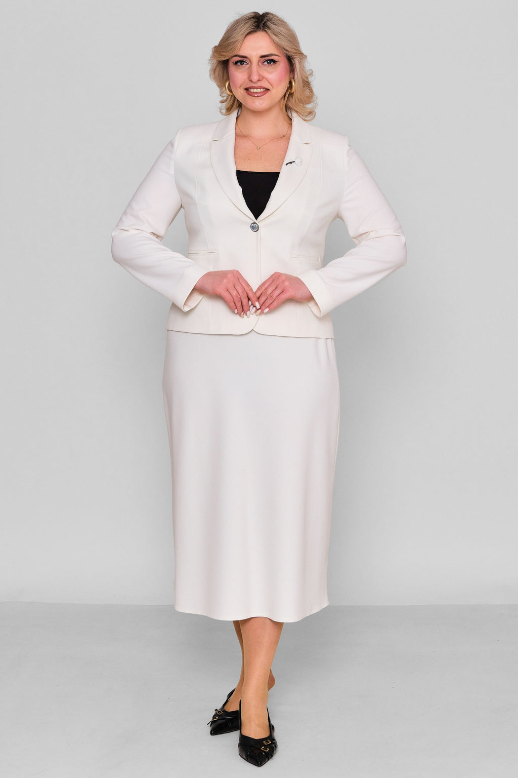 Elitline - Plus Size Suit (ELT26Y4-33-3005) - 8690200097126