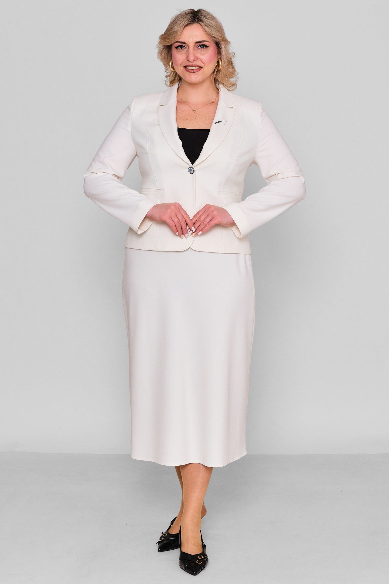 Elitline - Plus Size Suit (ELT26Y4-33-3005) - 8690200097126