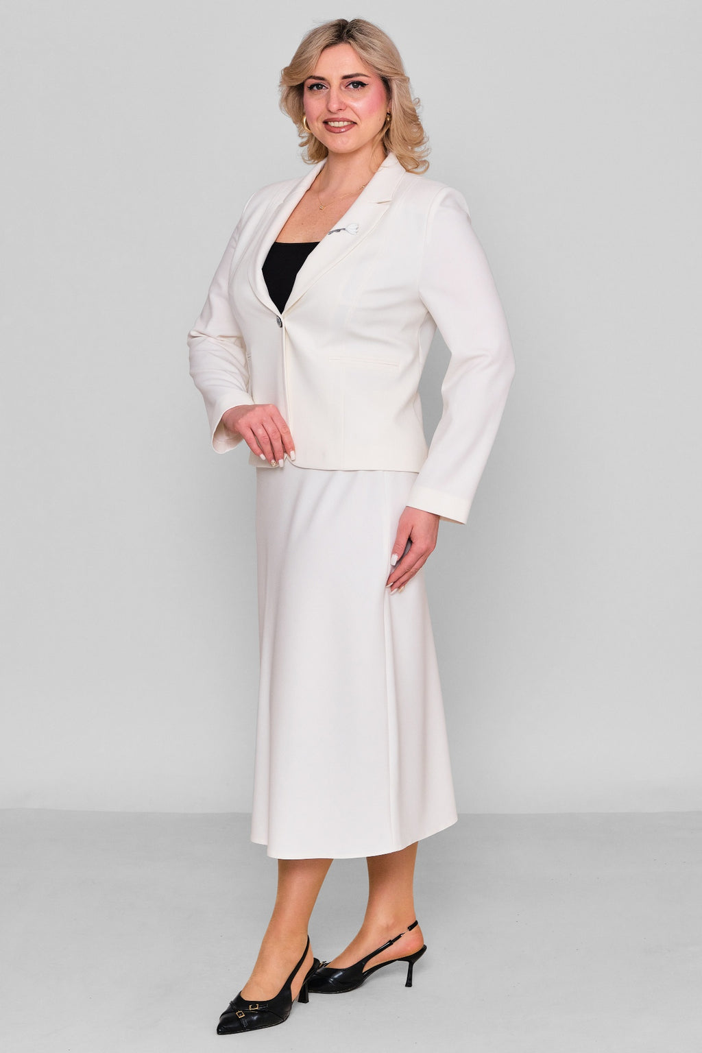Elitline - Plus Size Suit (ELT26Y4-33-3005) - 8690200097126