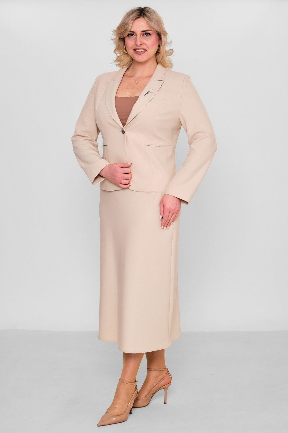 Elitline - Plus Size Suit (ELT26Y4-33-3005) - 8690200097157