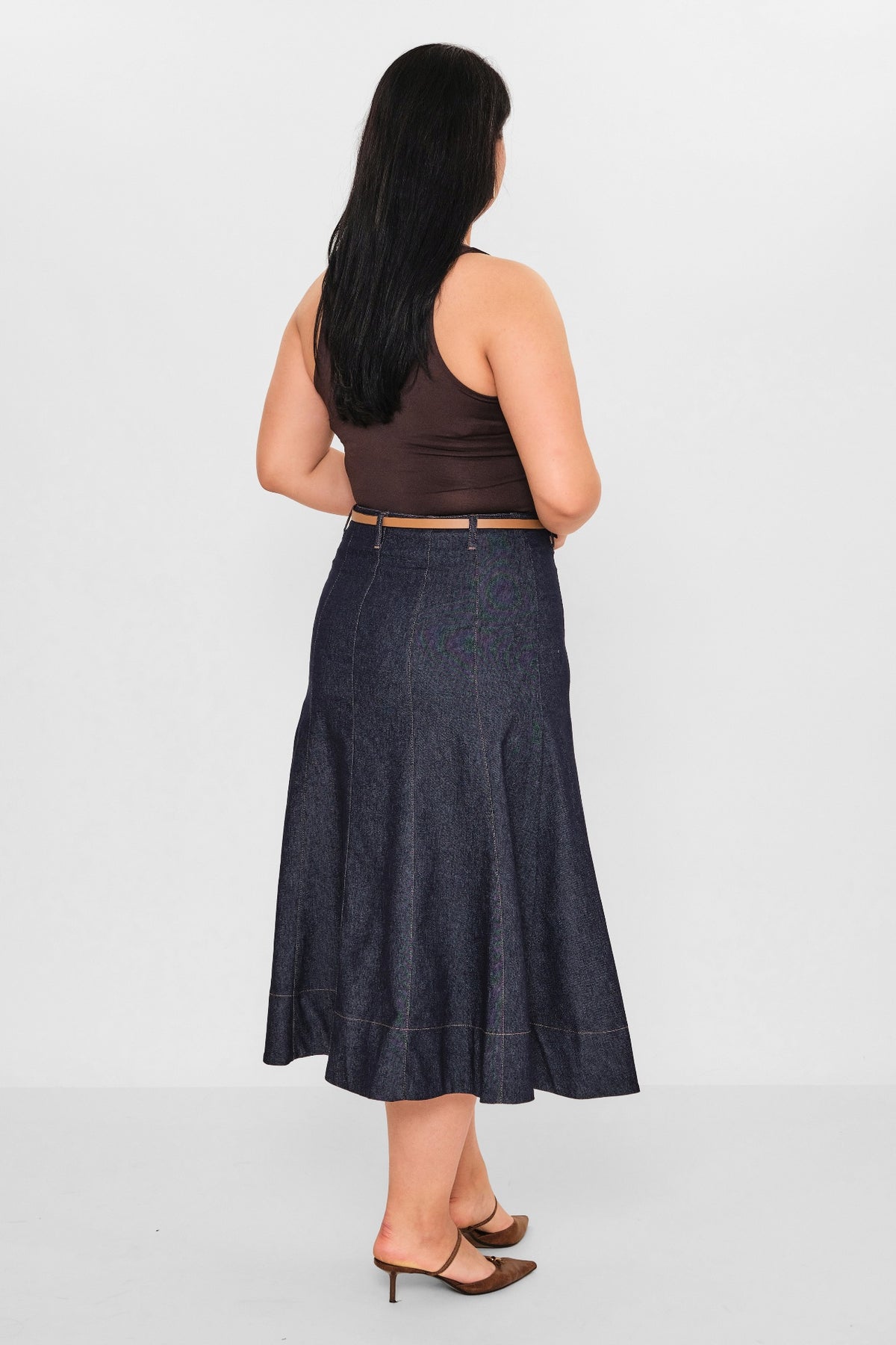 Elitline - Plus Size Skirt (ELT26Y2-34-4010) - 8690200097256