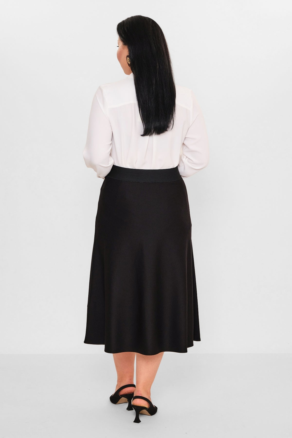 Elitline - Plus Size Skirt (ELT26Y2-24-4012) - 8690200097294