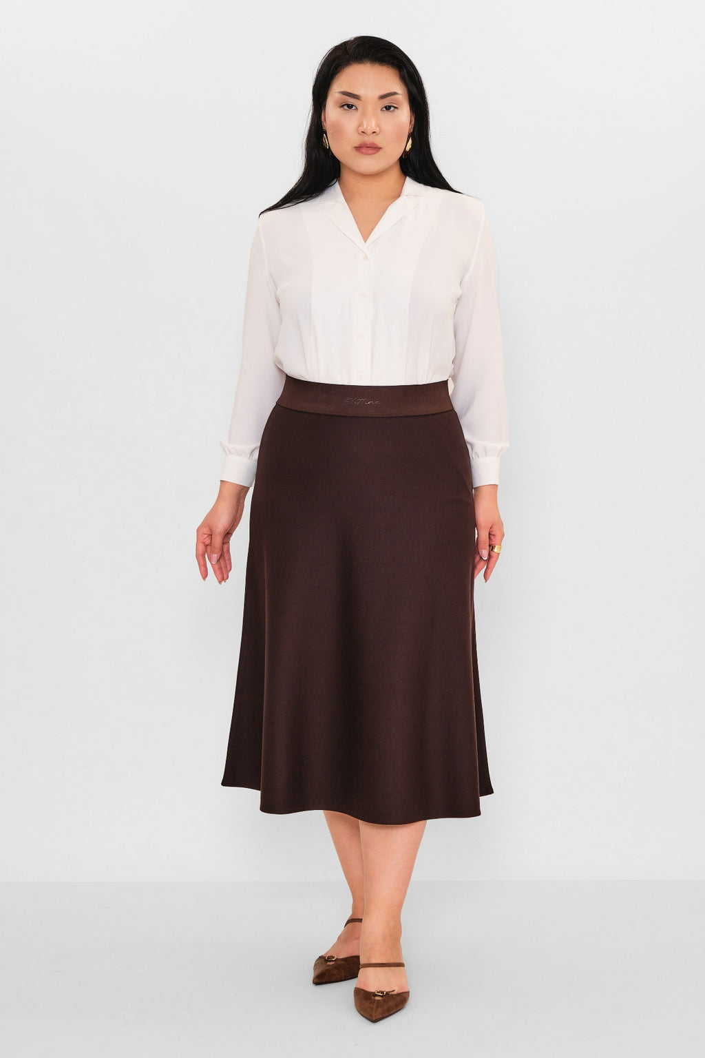 Elitline - Plus Size Skirt (ELT26Y2-24-4012) - 8690200097300