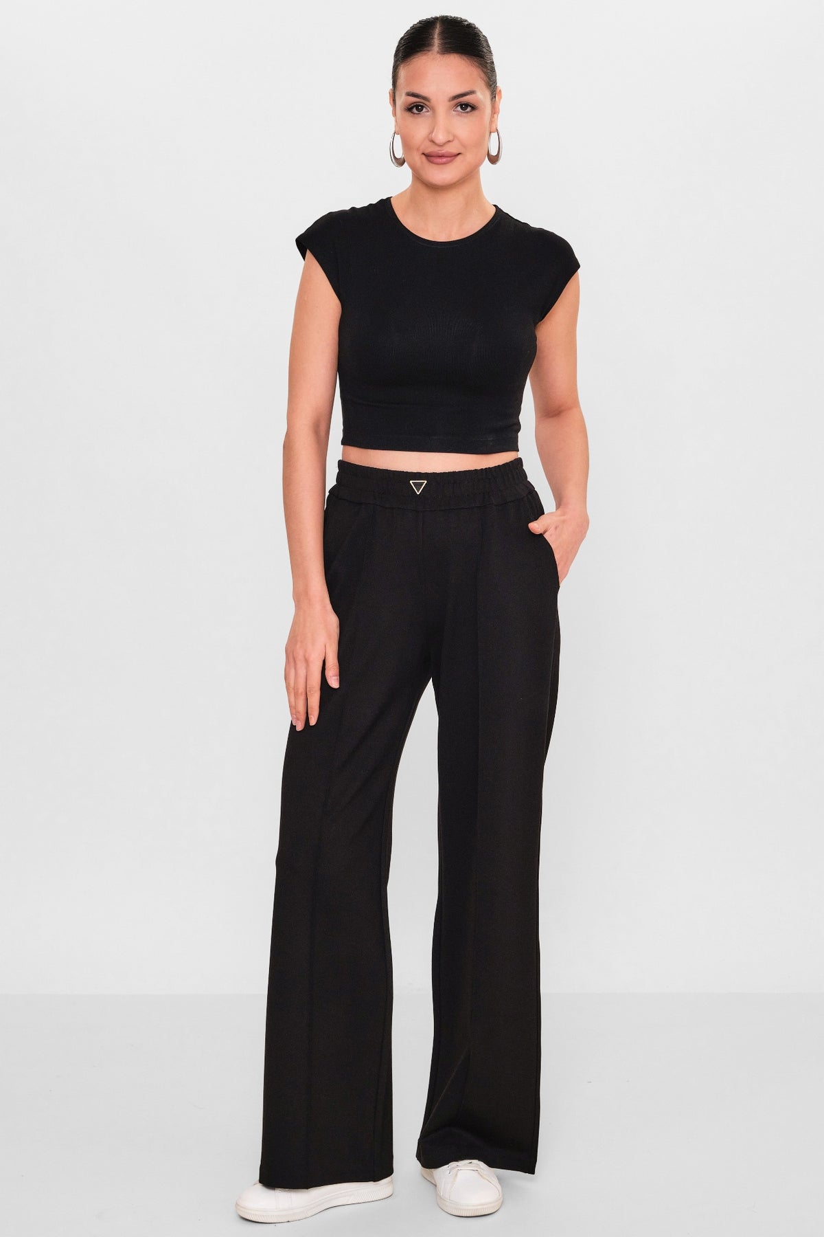 Elitline - Plus Size Trousers (ELT26Y1-24-1033) - 8690200097331