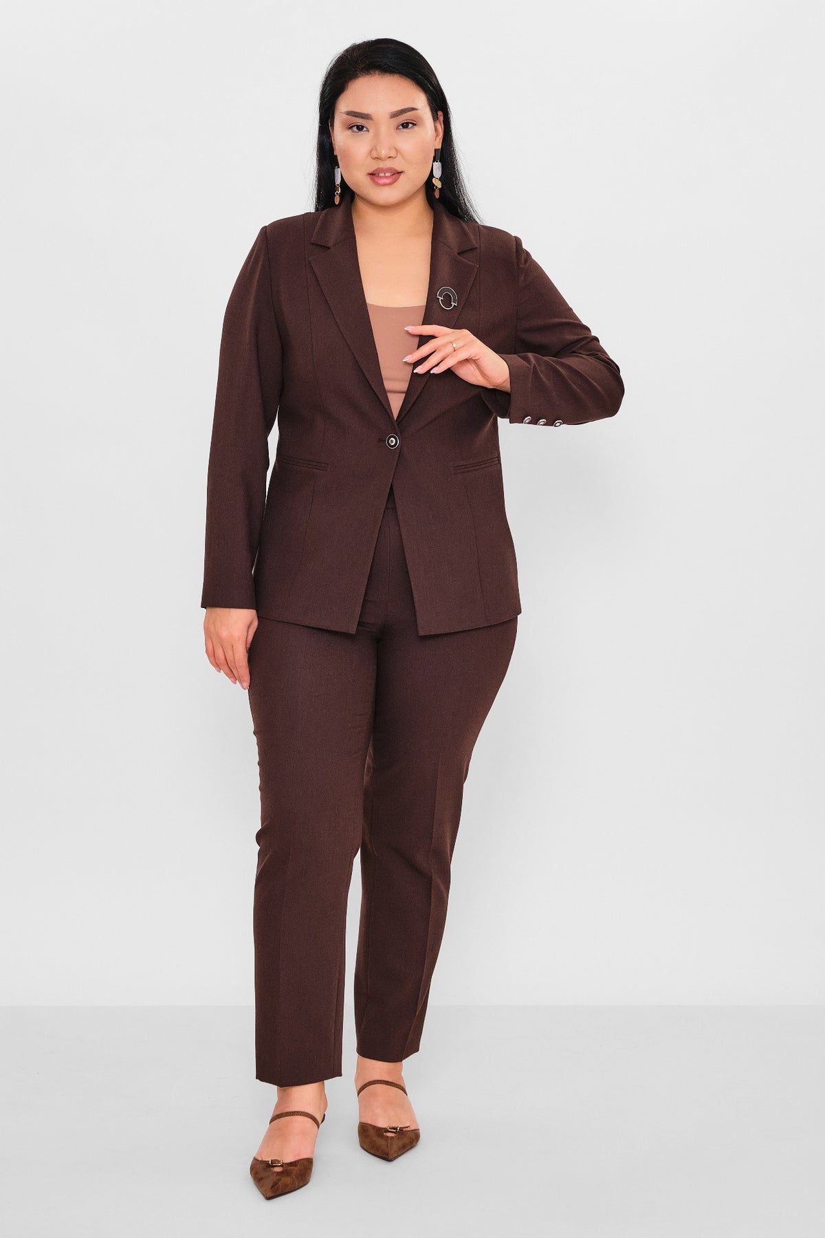 Elitline - Plus Size Suit (ELT26Y4-33-3006) - 8690200097577