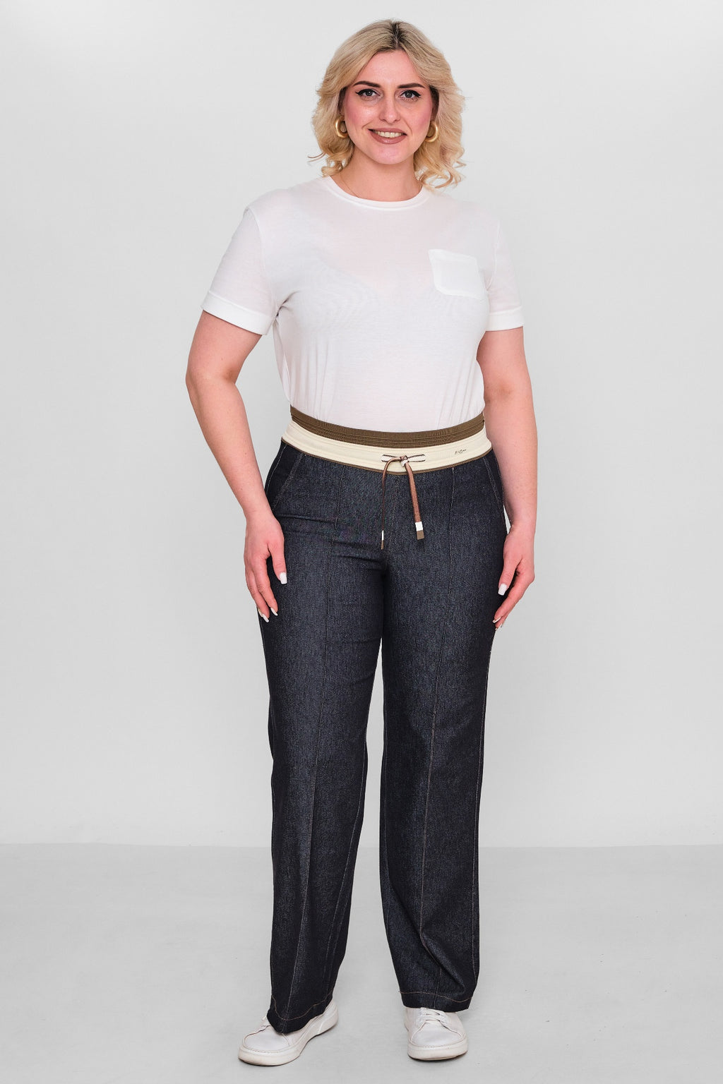 Elitline - Plus Size Trousers (ELT26Y1-34-4063) - 8690200097690