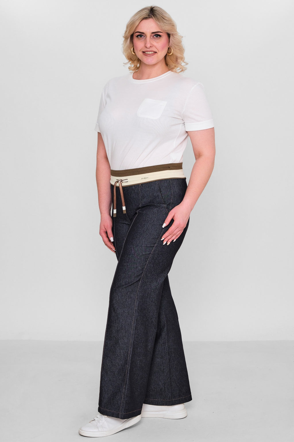 Elitline - Plus Size Trousers (ELT26Y1-34-4063) - 8690200097690