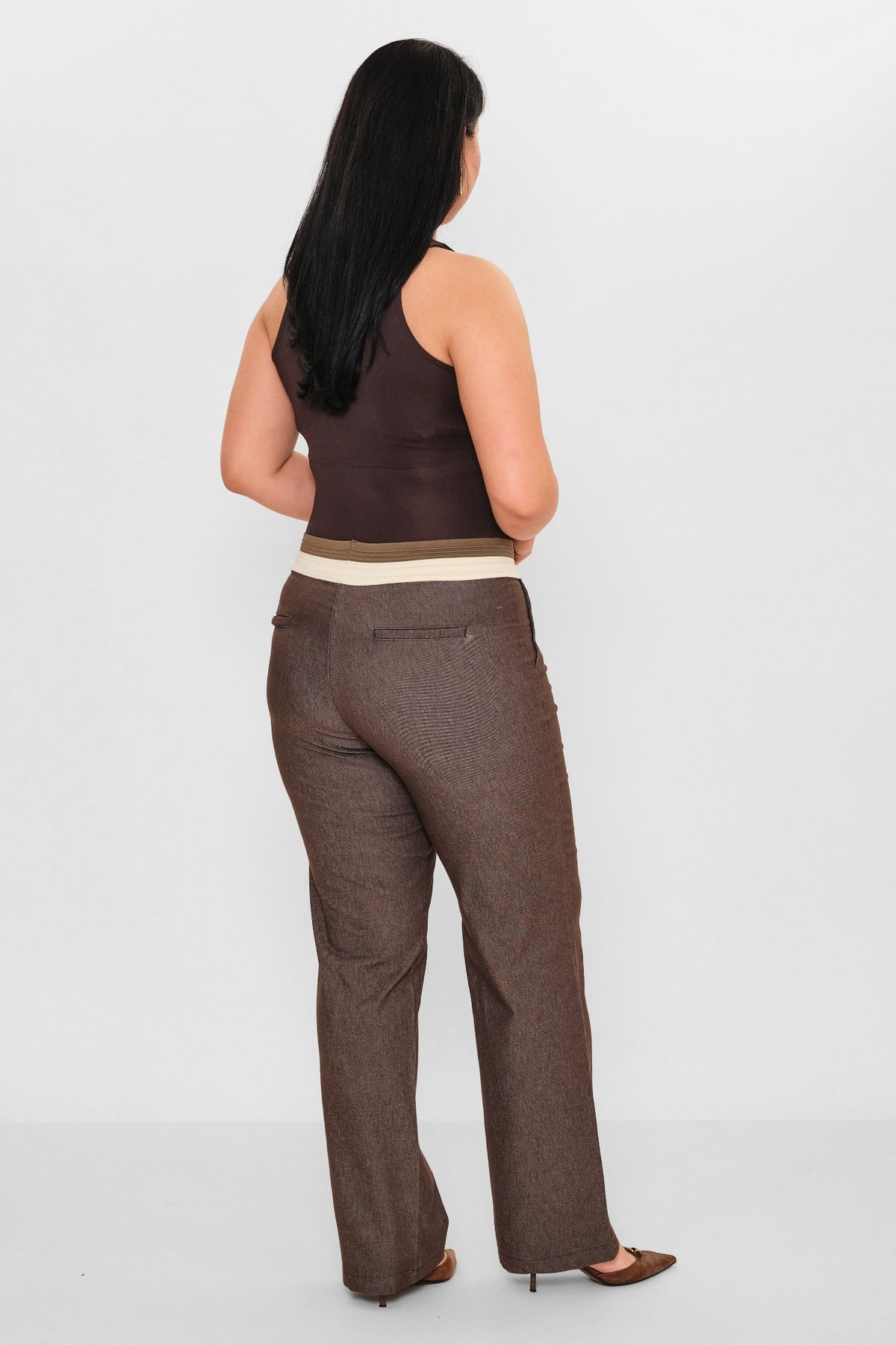 Elitline - Plus Size Trousers (ELT26Y1-34-4063) - 8690200097713