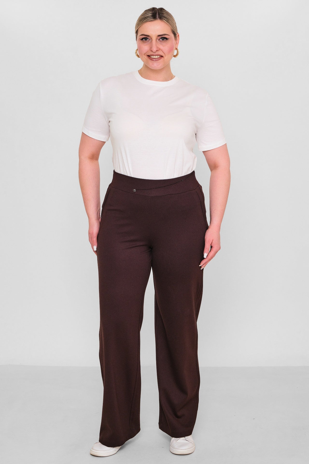 Elitline - Plus Size Trousers (ELT26Y1-24-4077) - 8690200097782