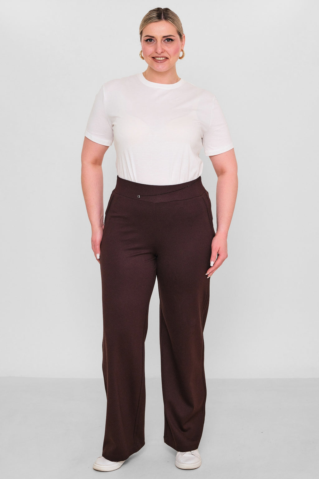 Elitline - Plus Size Trousers (ELT26Y1-24-4077) - 8690200097782