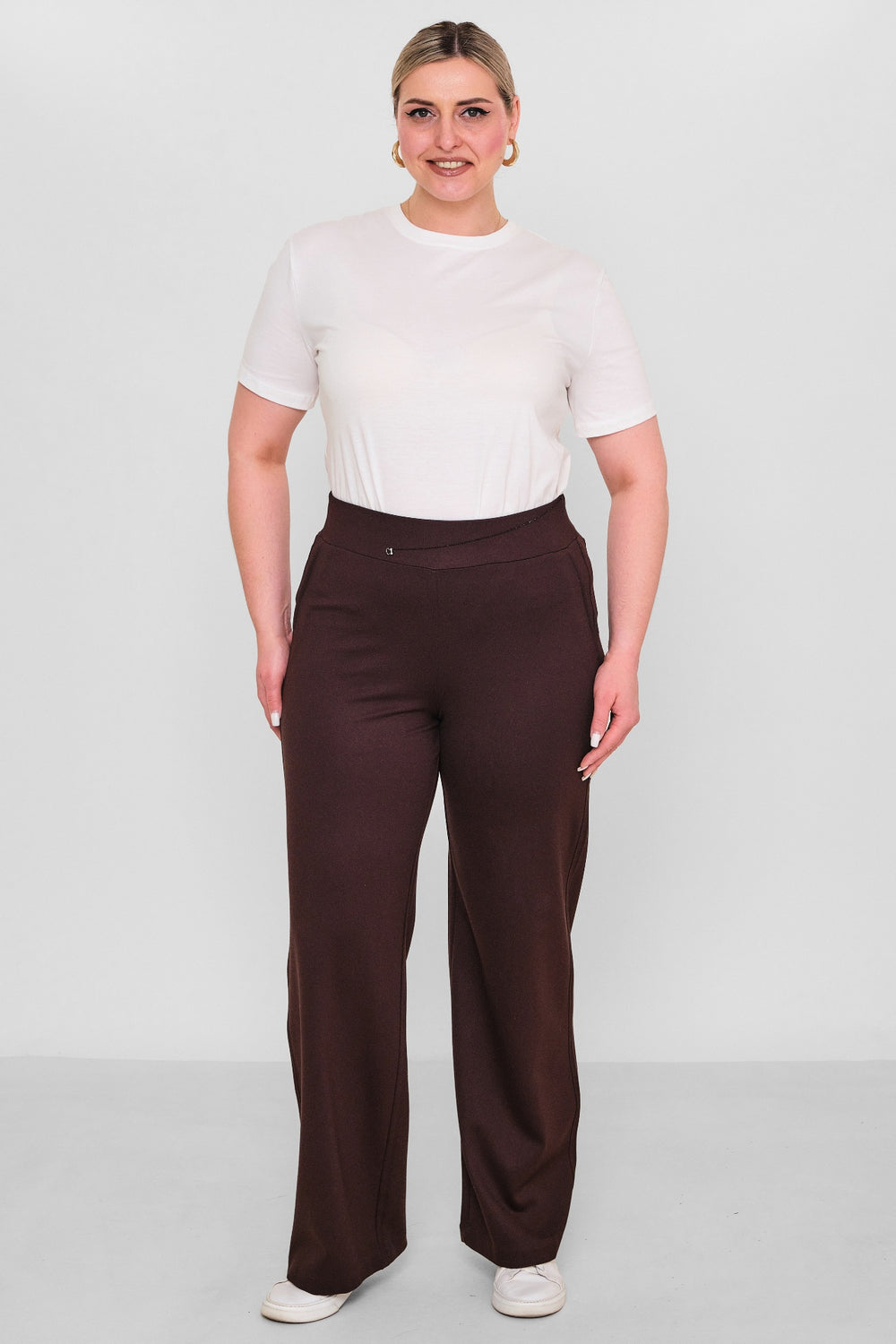 Elitline - Plus Size Trousers (ELT26Y1-24-4077) - 8690200097782