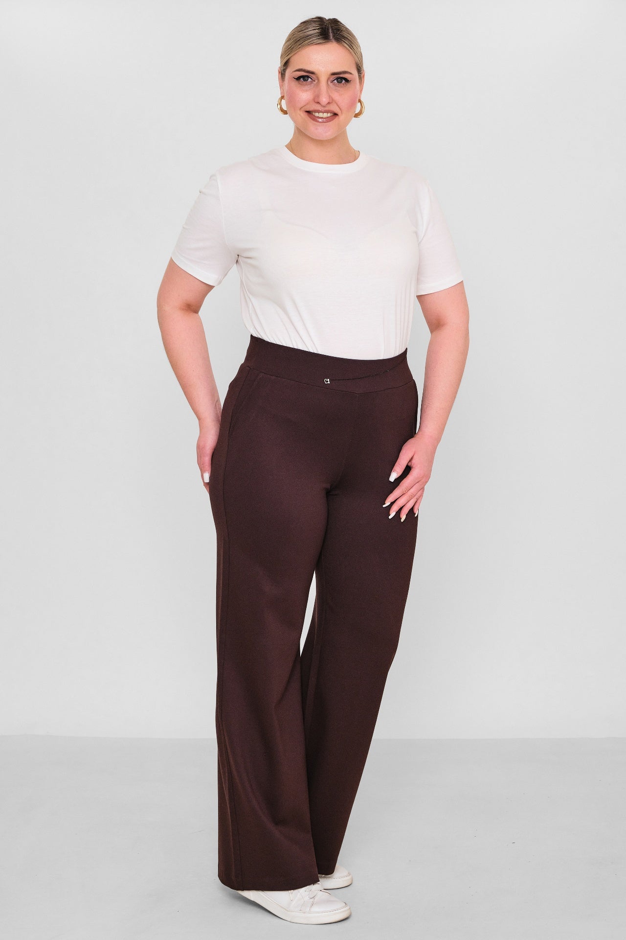 Elitline - Plus Size Trousers (ELT26Y1-24-4077) - 8690200097782