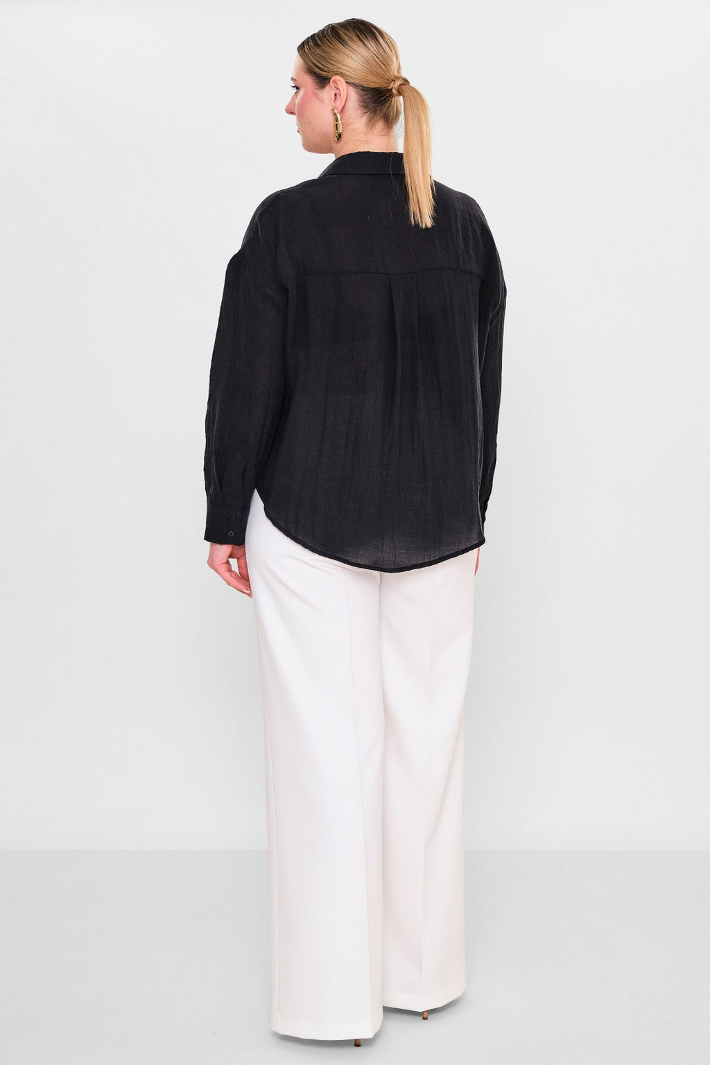 Laluce - Plus Size Shirt (L2.Y26.GML.2G150) - 8690200098352