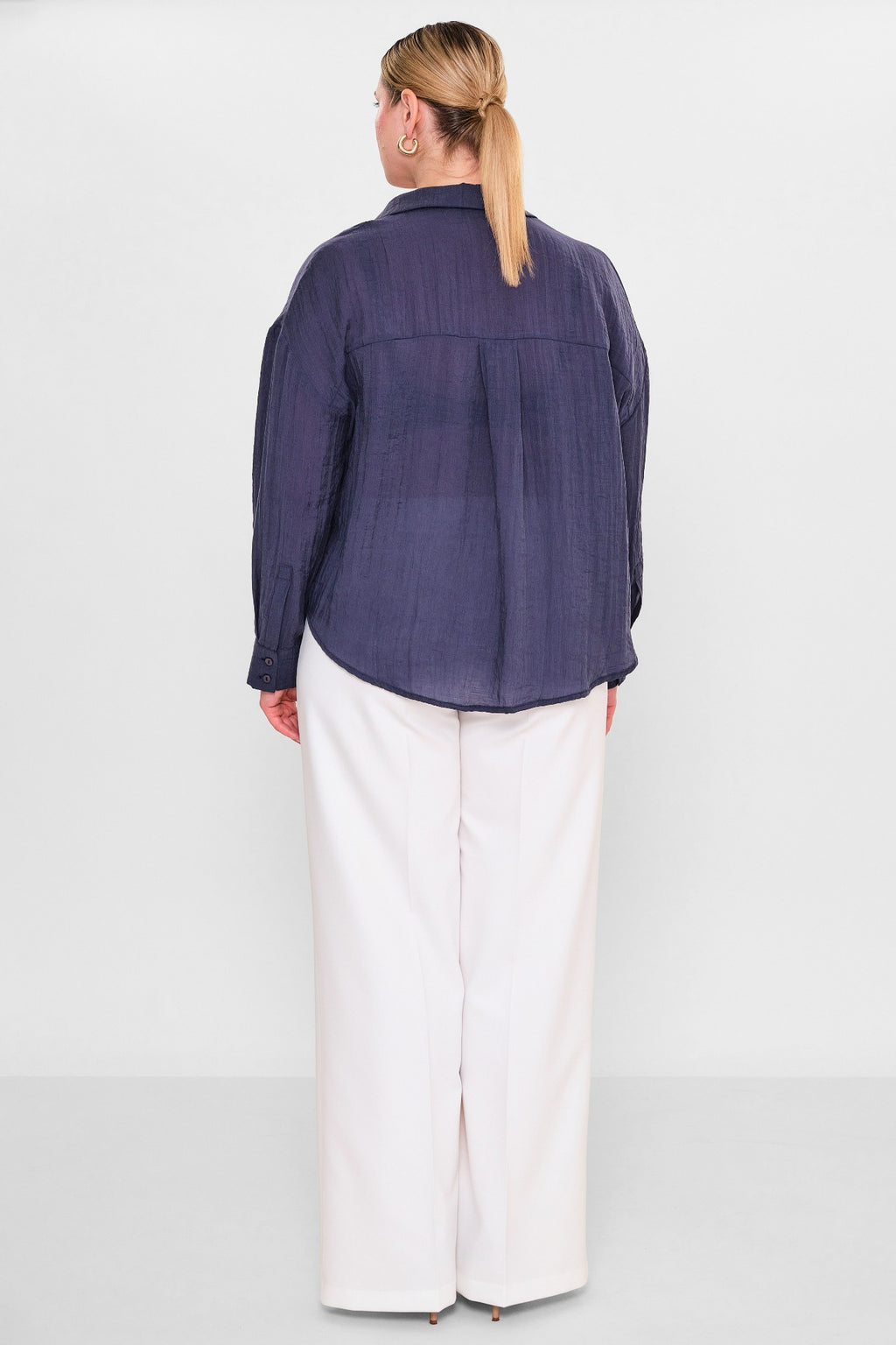 Laluce - Plus Size Shirt (L2.Y26.GML.2G150) - 8690200098369