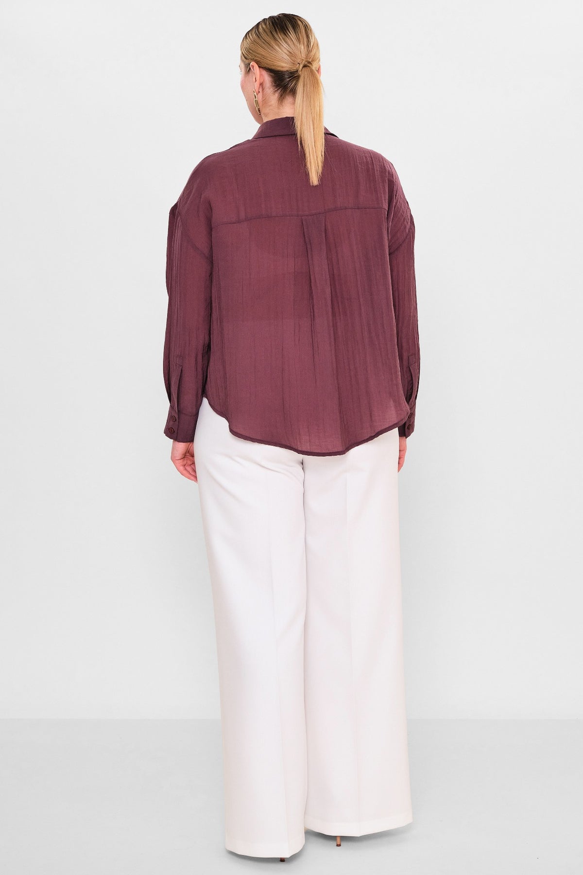 Laluce - Plus Size Shirt (L2.Y26.GML.2G150) - 8690200098390