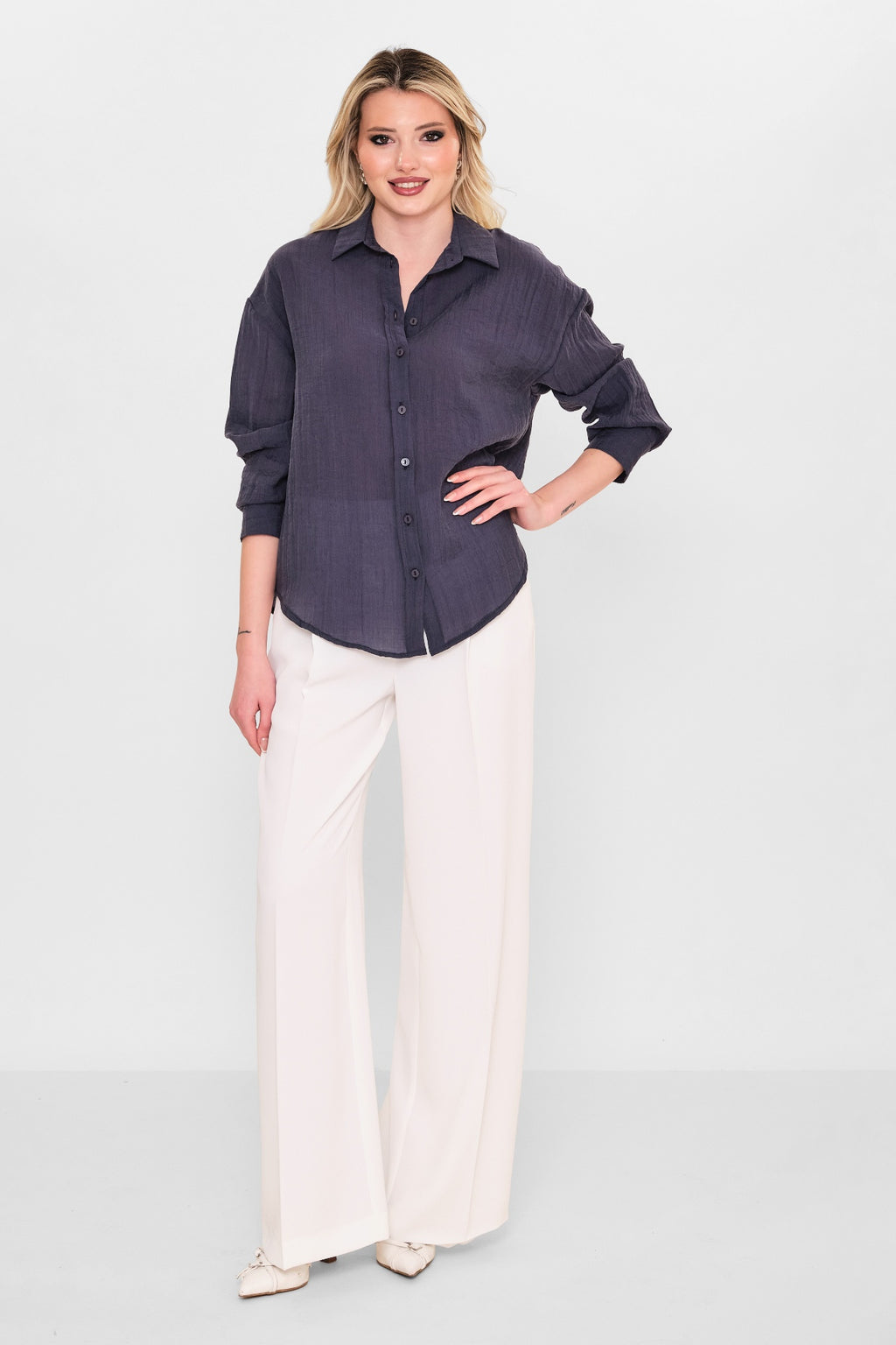 Qm - Regular Size Shirt (QM.Y26.GML.QG165) - 8690200098420