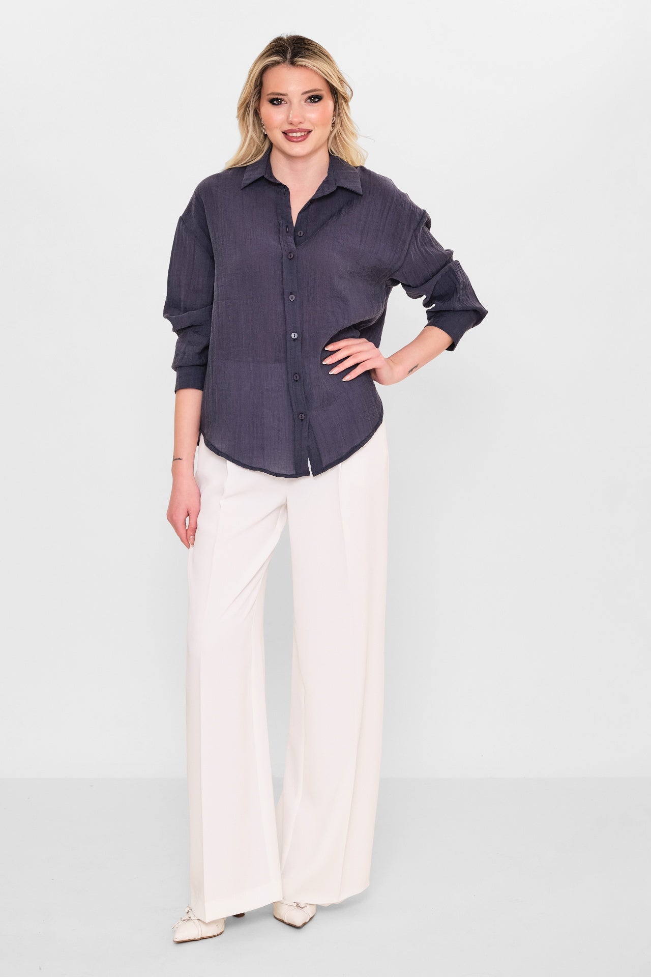 Qm - Regular Size Shirt (QM.Y26.GML.QG165) - 8690200098420