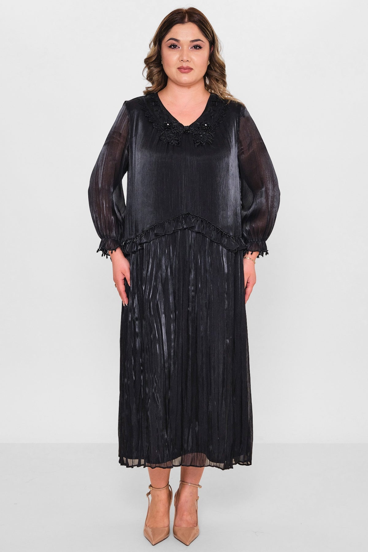 Gumanize - Plus Size Dress (GMZ2026-09-7316) - 8690200098543