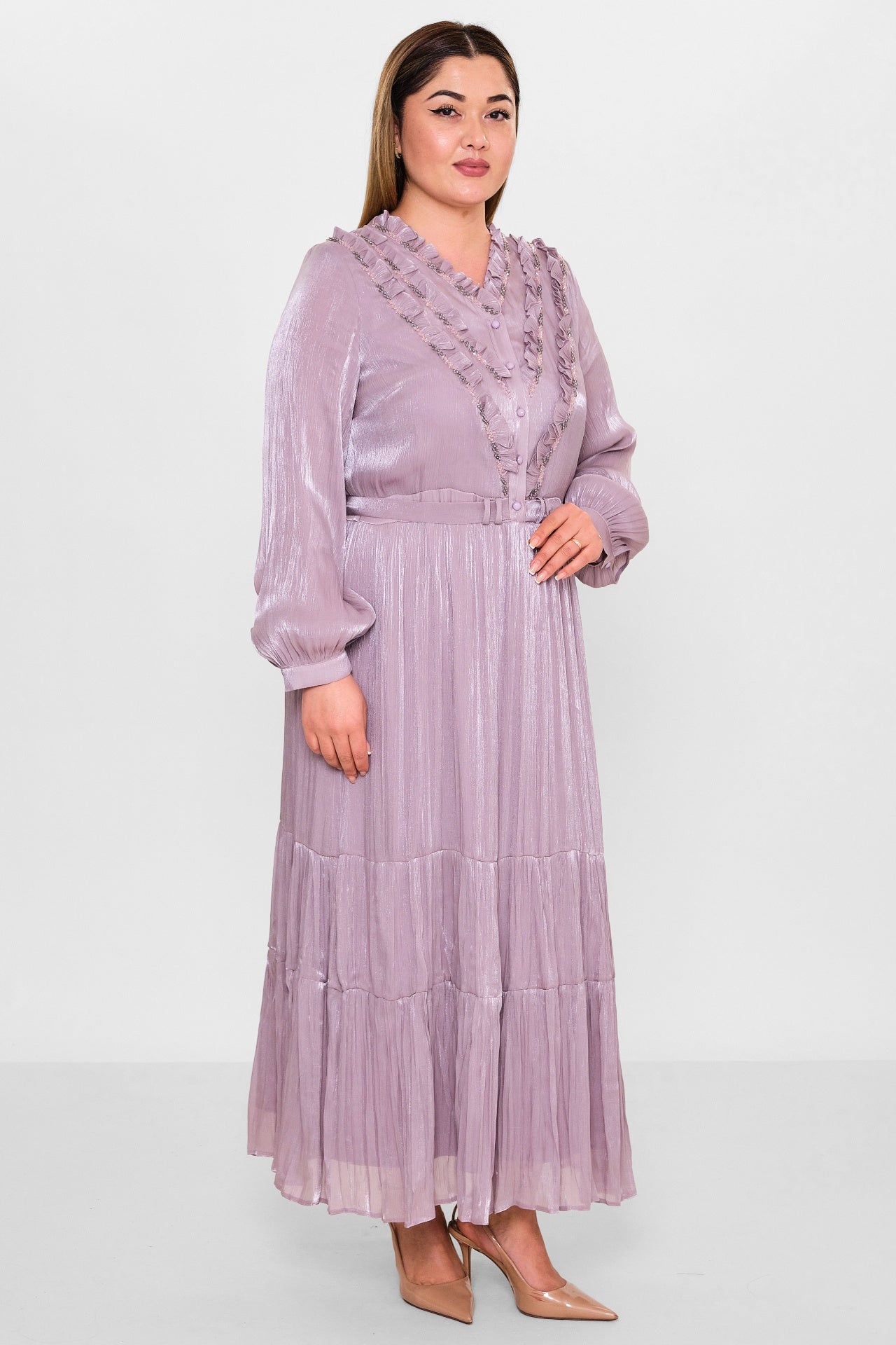 Gumanize - Plus Size Dress (GMZ2026-140-7316) - 8690200098604
