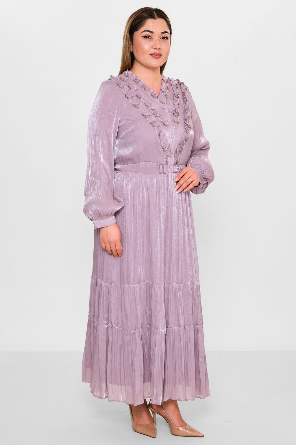 Gumanize - Plus Size Dress (GMZ2026-140-7316) - 8690200098604