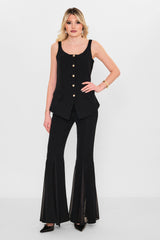 Fever - Plus Size Waistcoat (FVR26Y15018) - 8690200098727