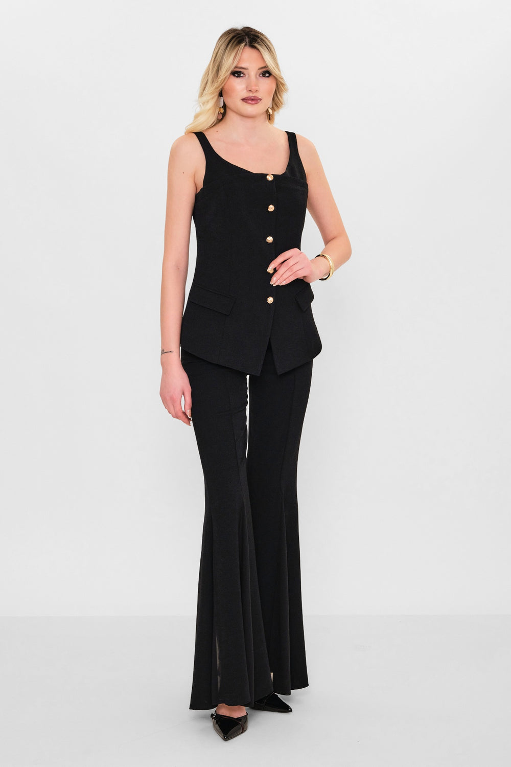 Fever - Plus Size Waistcoat (FVR26Y15018) - 8690200098727