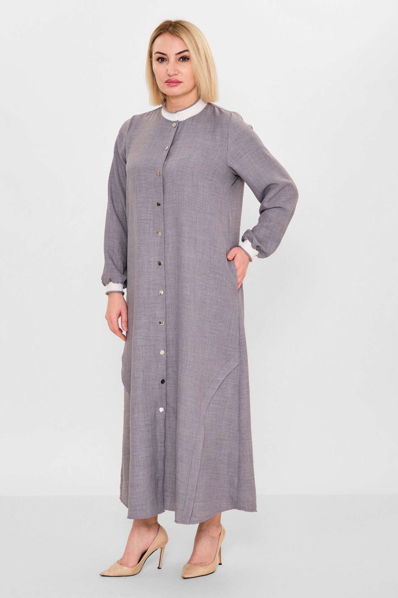 Almarwah - Plus Size Kap (AMH26Y405017) - 8690200098888