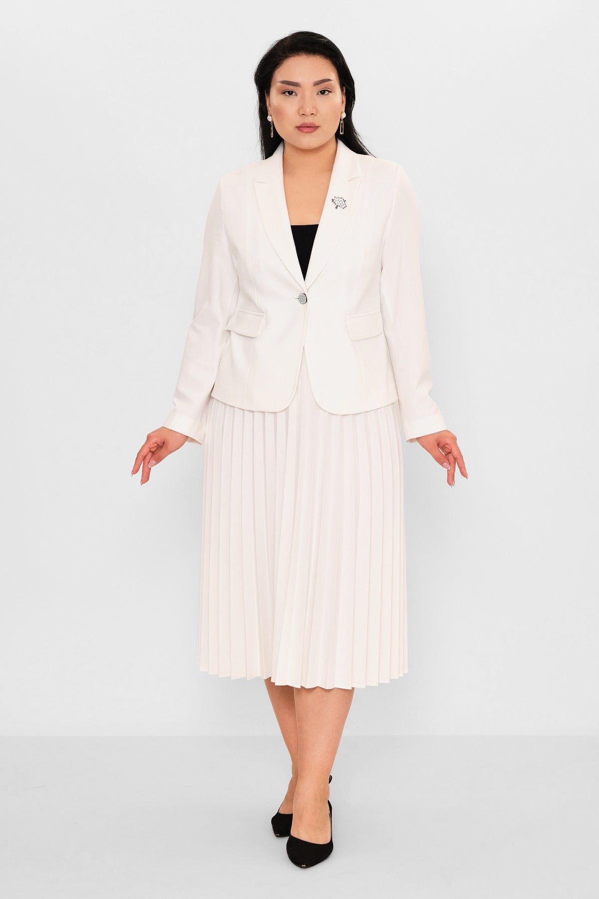 Elitline - Plus Size Suit (ELT26Y4-33-3004) - 8690200099175