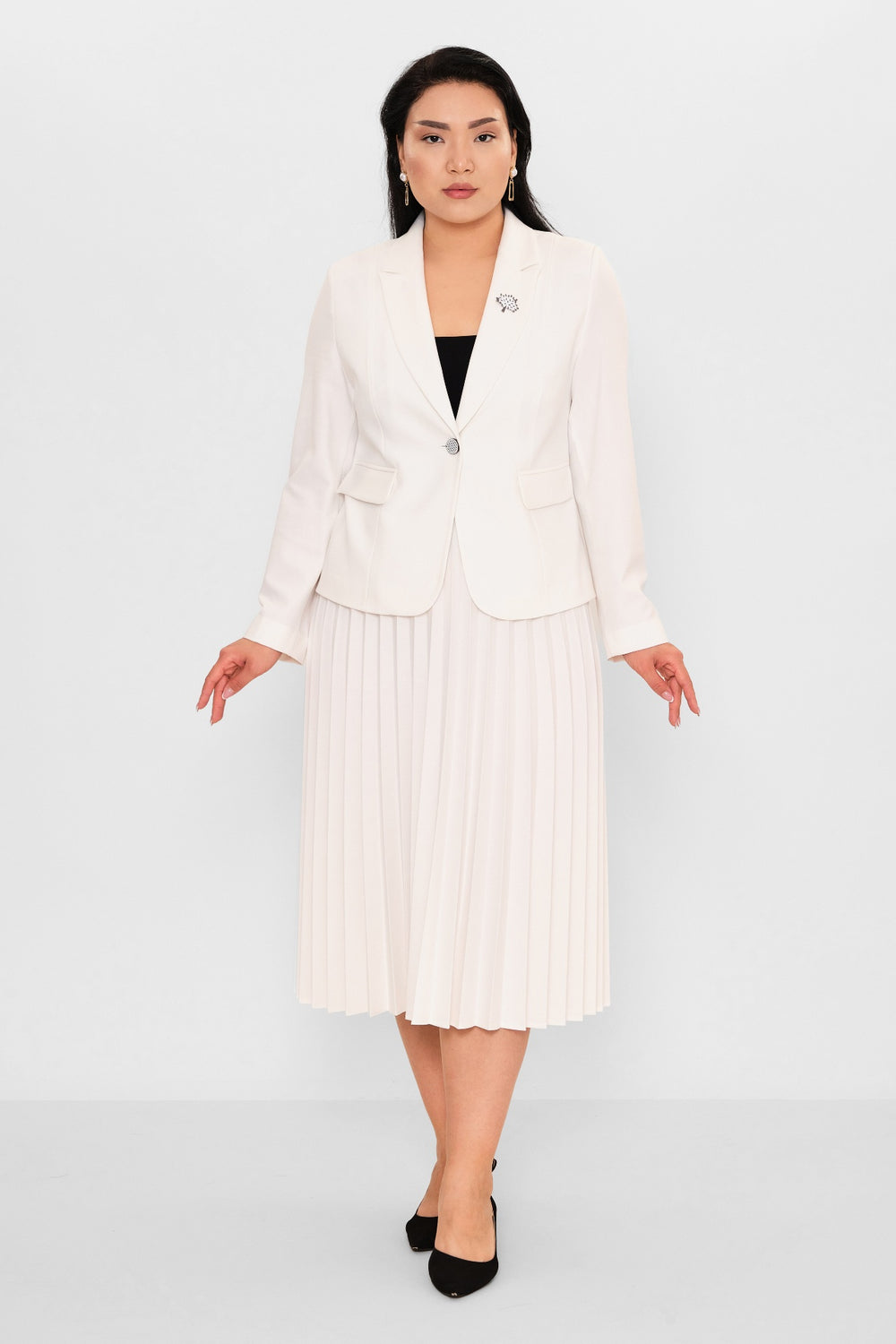 Eli̇tli̇ne - Plus Size Suit (ELT26Y4-33-3004) - 8690200099175