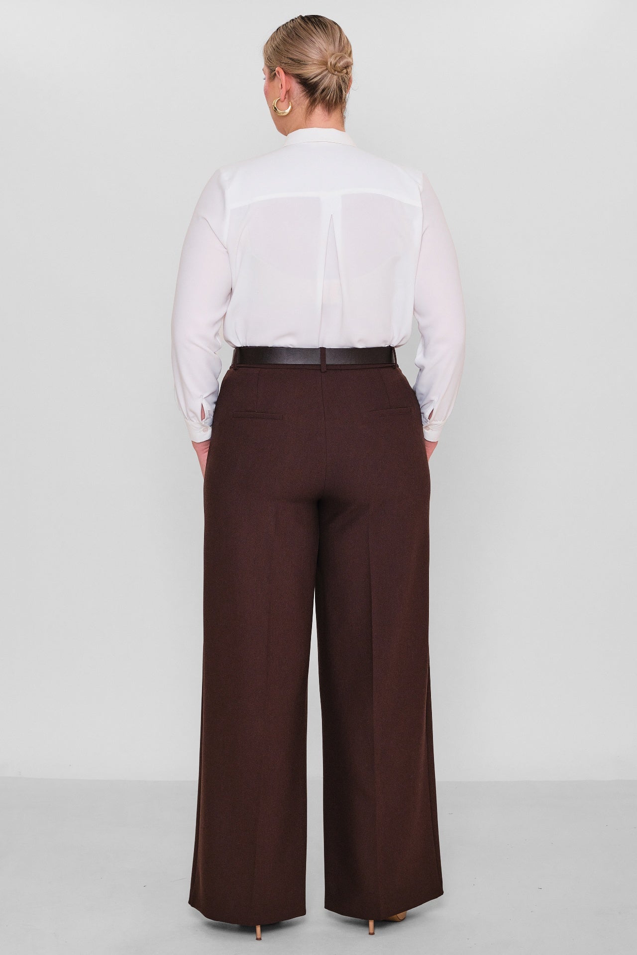 Elitline - Plus Size Trousers (ELT26Y1-33-3014) - 8690200099564