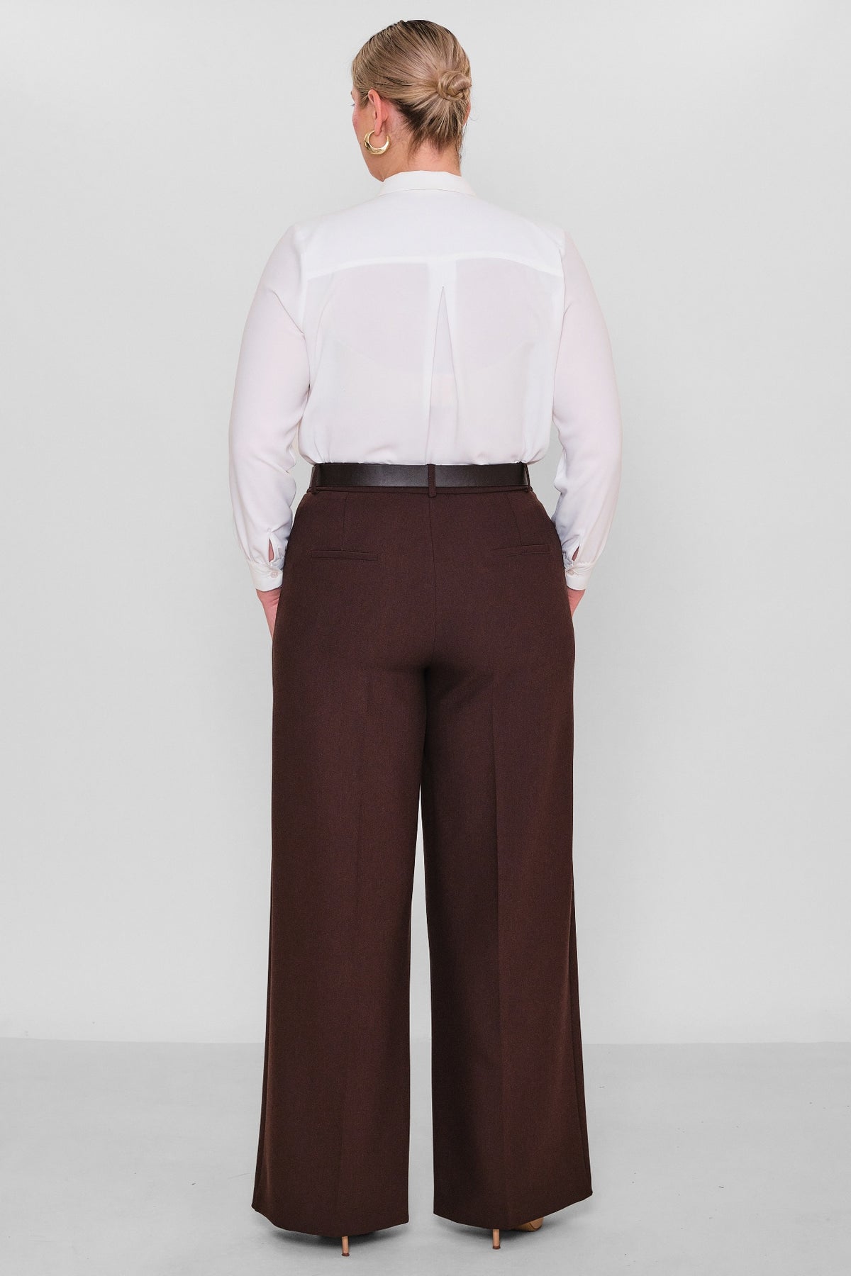 Elitline - Plus Size Trousers (ELT26Y1-33-3014) - 8690200099564