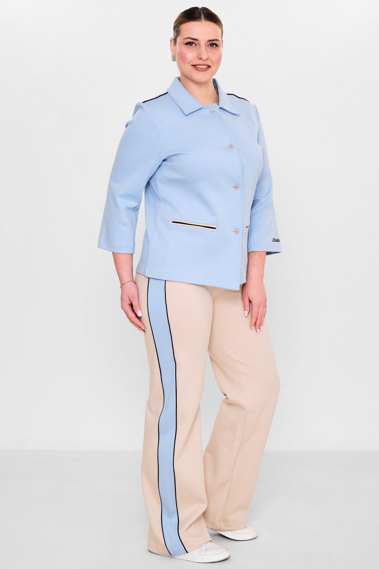 Eli̇tli̇ne - Plus Size Suit (ELT26Y7-03-4037) - 8690200099595