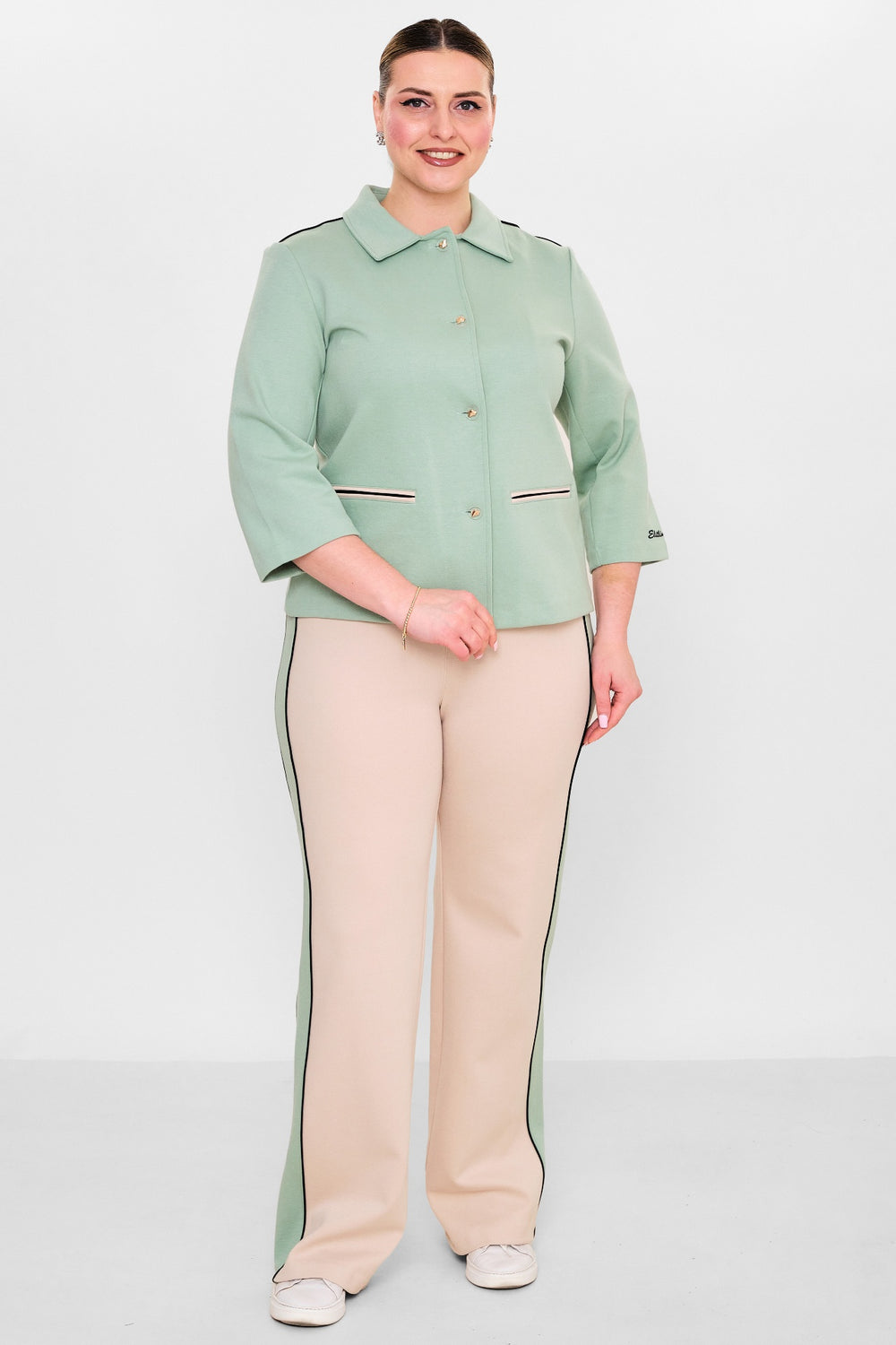 Eli̇tli̇ne - Plus Size Suit (ELT26Y7-03-4037) - 8690200099601
