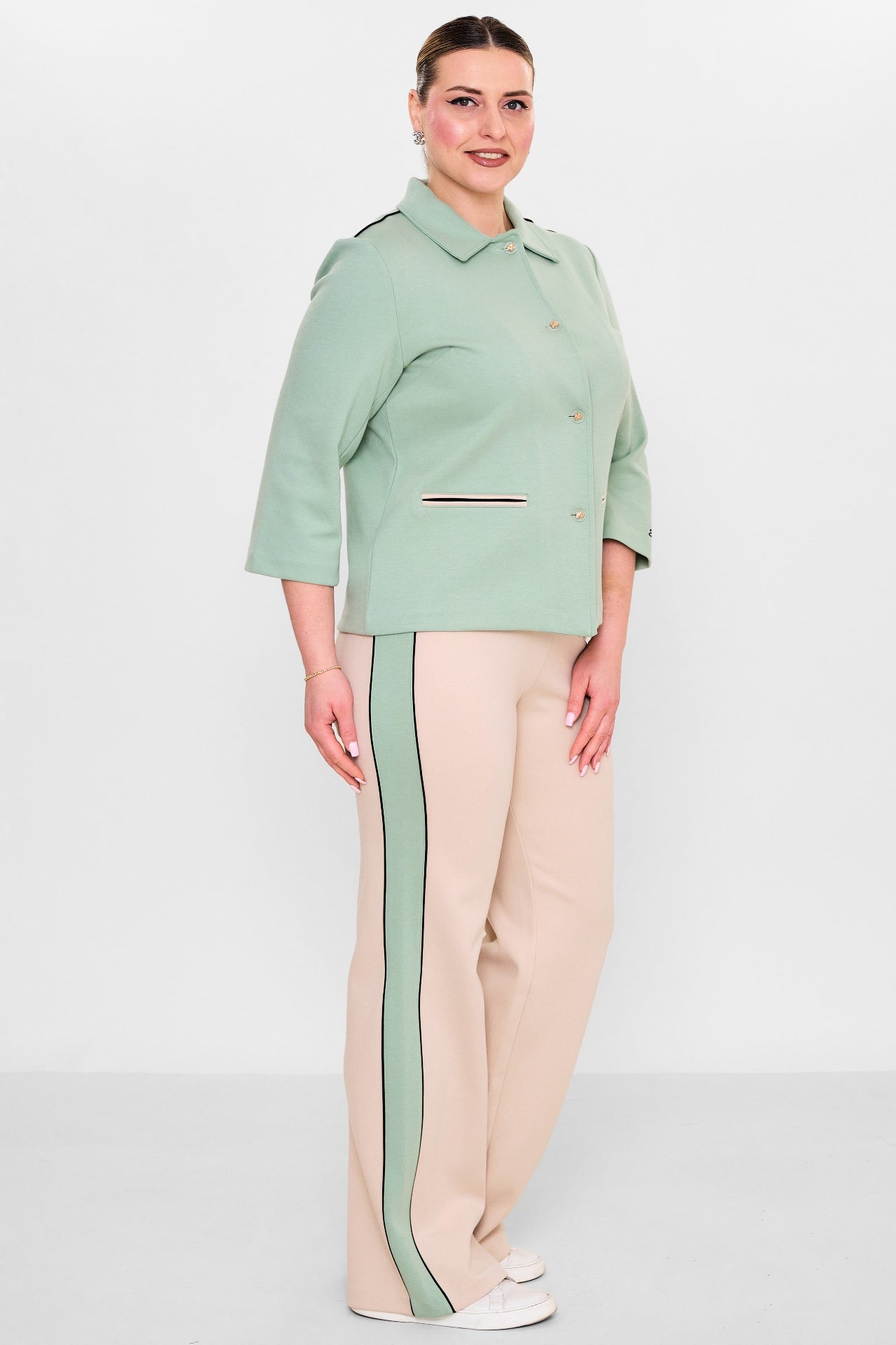 Eli̇tli̇ne - Plus Size Suit (ELT26Y7-03-4037) - 8690200099601
