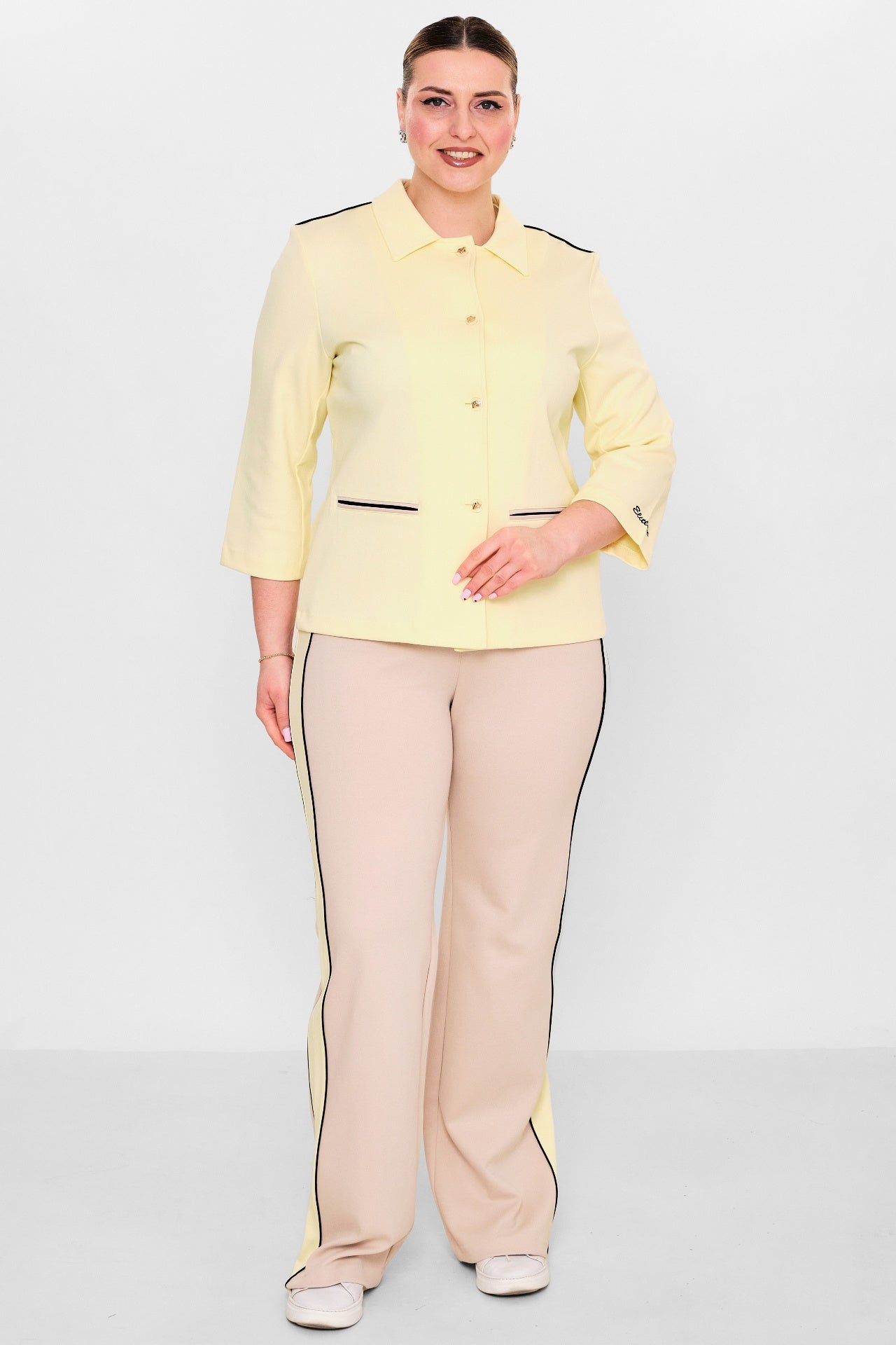 Eli̇tli̇ne - Plus Size Suit (ELT26Y7-03-4037) - 8690200099618