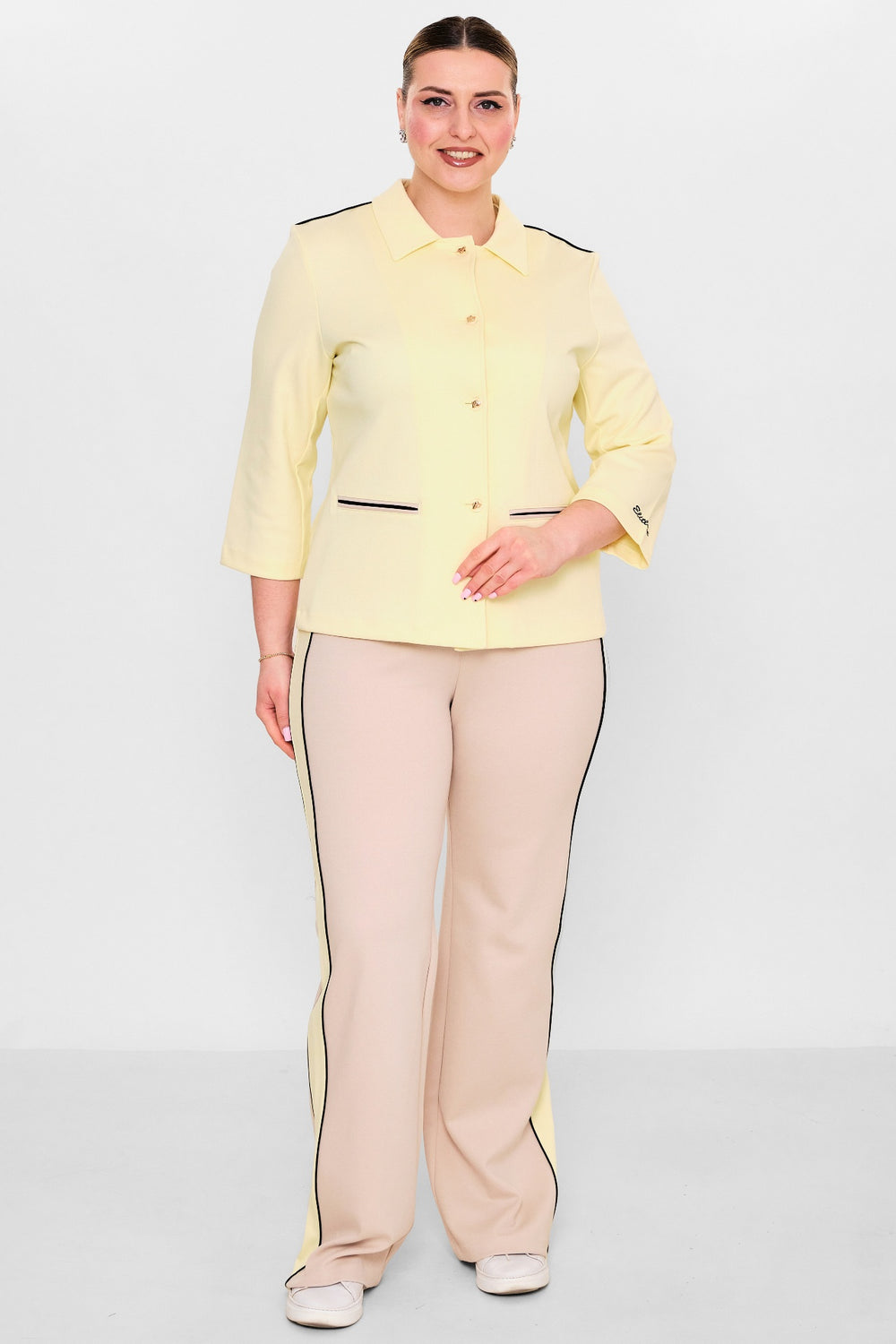 Eli̇tli̇ne - Plus Size Suit (ELT26Y7-03-4037) - 8690200099618