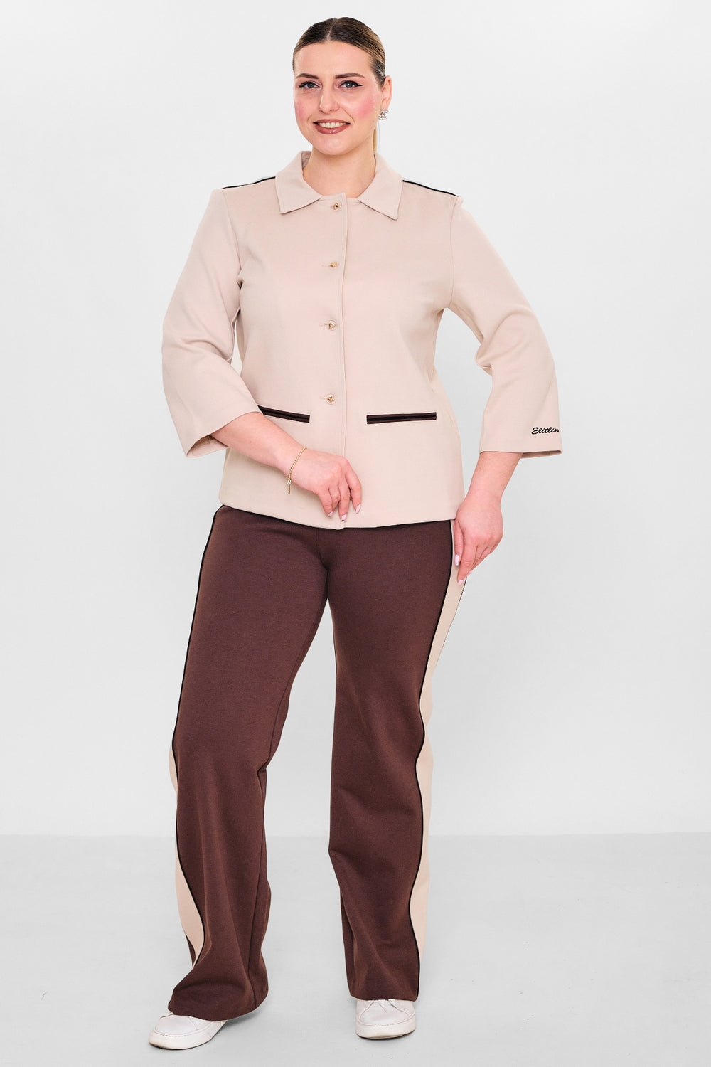 Eli̇tli̇ne - Plus Size Suit (ELT26Y7-03-4037) - 8690200099625