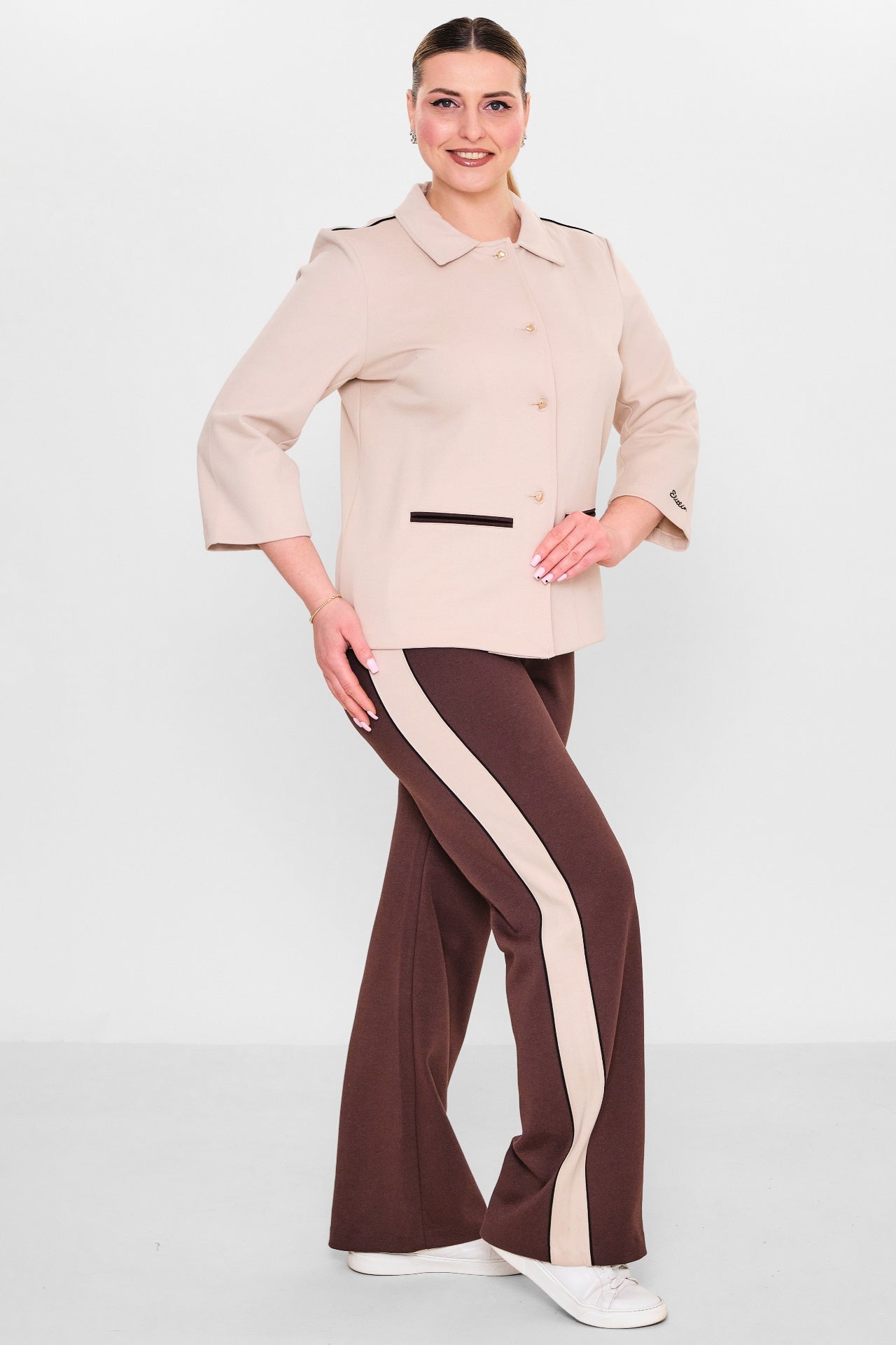 Eli̇tli̇ne - Plus Size Suit (ELT26Y7-03-4037) - 8690200099625