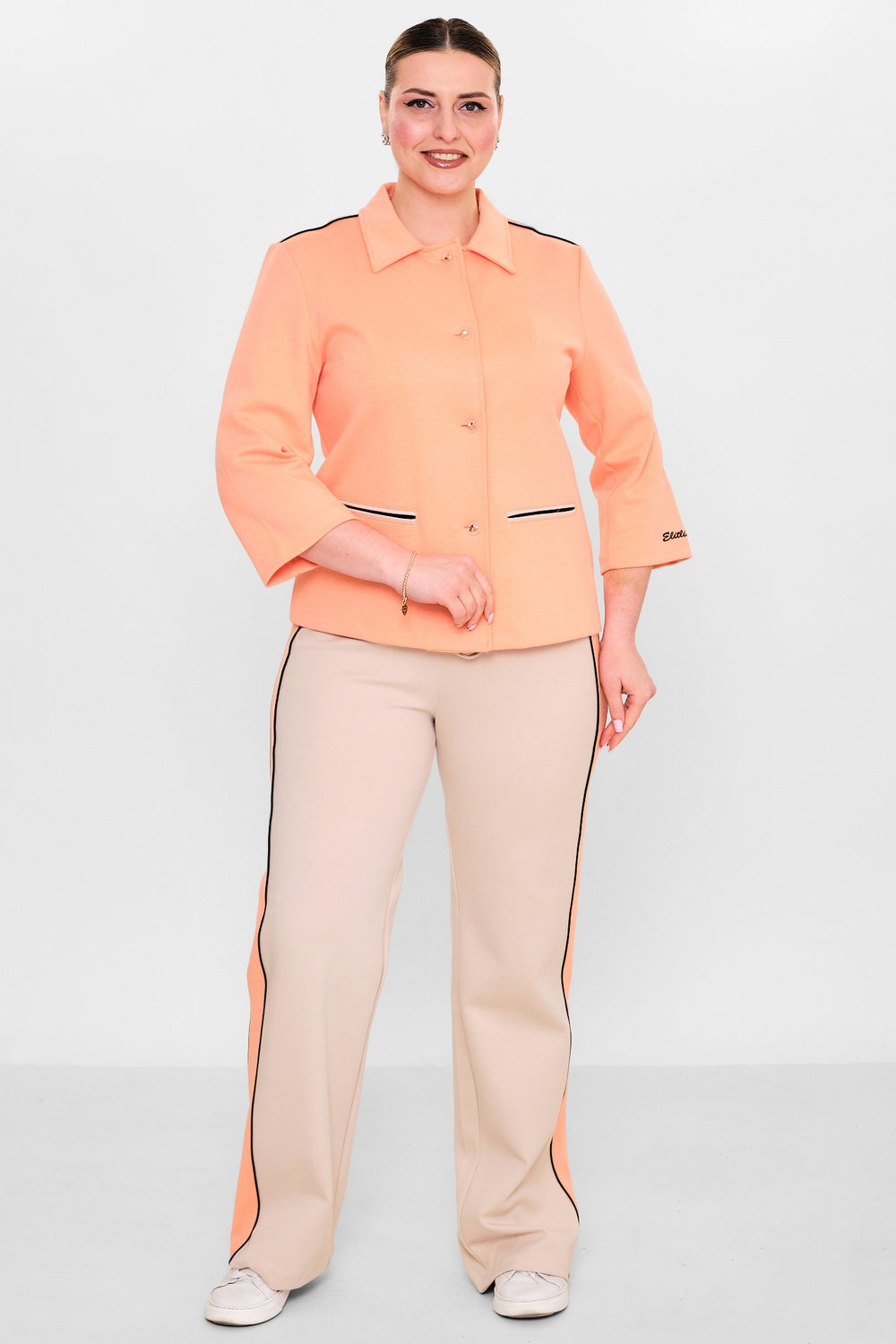 Eli̇tli̇ne - Plus Size Suit (ELT26Y7-03-4037) - 8690200099632