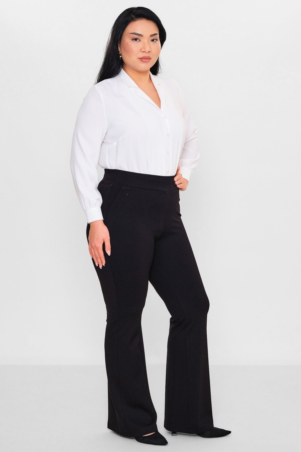 Elitline - Plus Size Trousers (ELT26Y1-24-4066) - 8690200099700