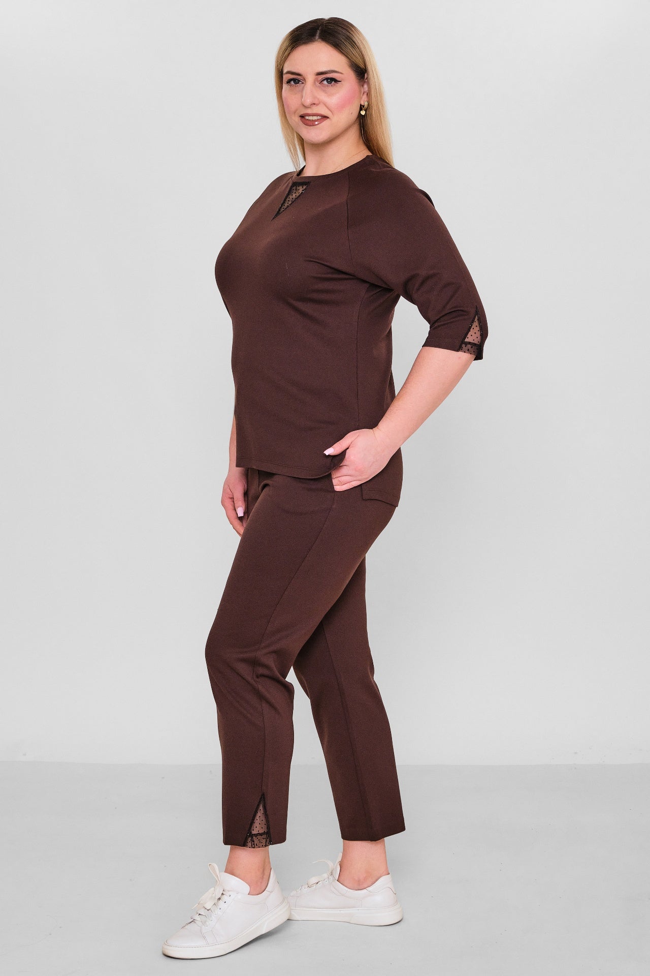 Elitline - Plus Size Suit (ELT26Y7-24-4055) - 8690200099748