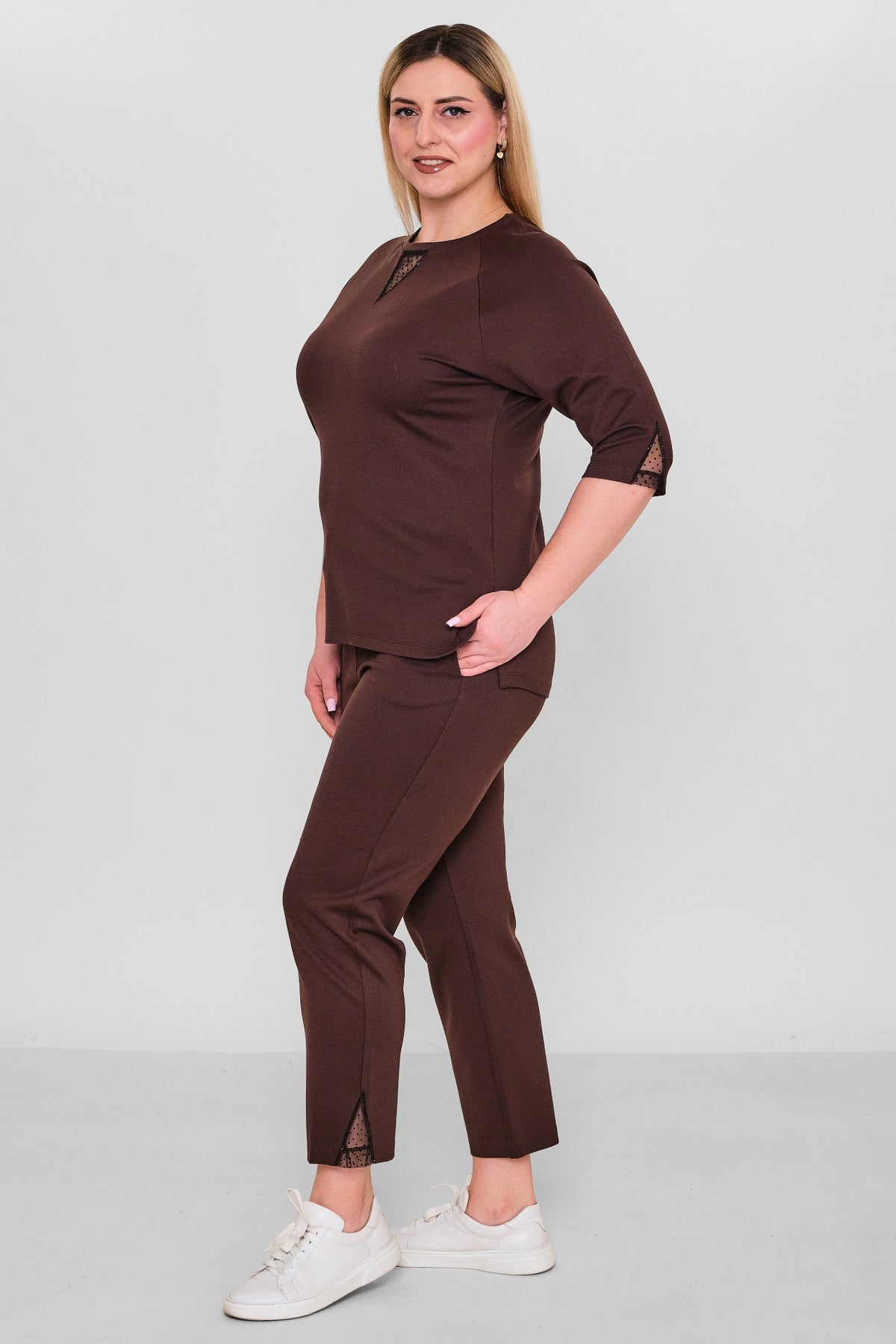 Elitline - Plus Size Suit (ELT26Y7-24-4055) - 8690200099748