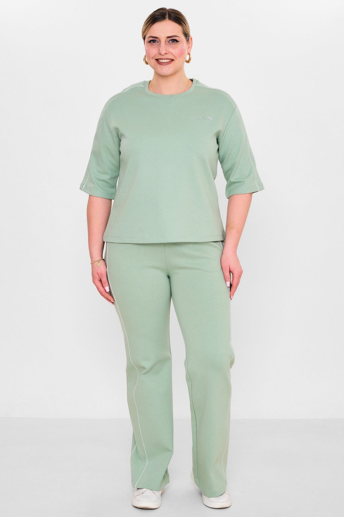 Elitline - Plus Size Suit (ELT26Y7-03-4045) - 8690200099885