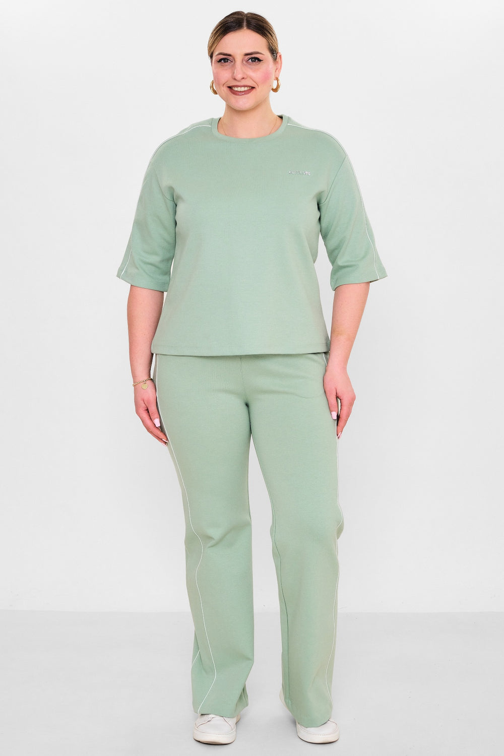 Elitline - Plus Size Suit (ELT26Y7-03-4045) - 8690200099885