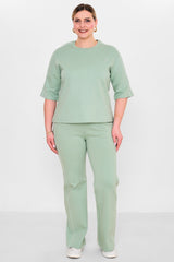 Elitline - Plus Size Suit (ELT26Y7-03-4045) - 8690200099885