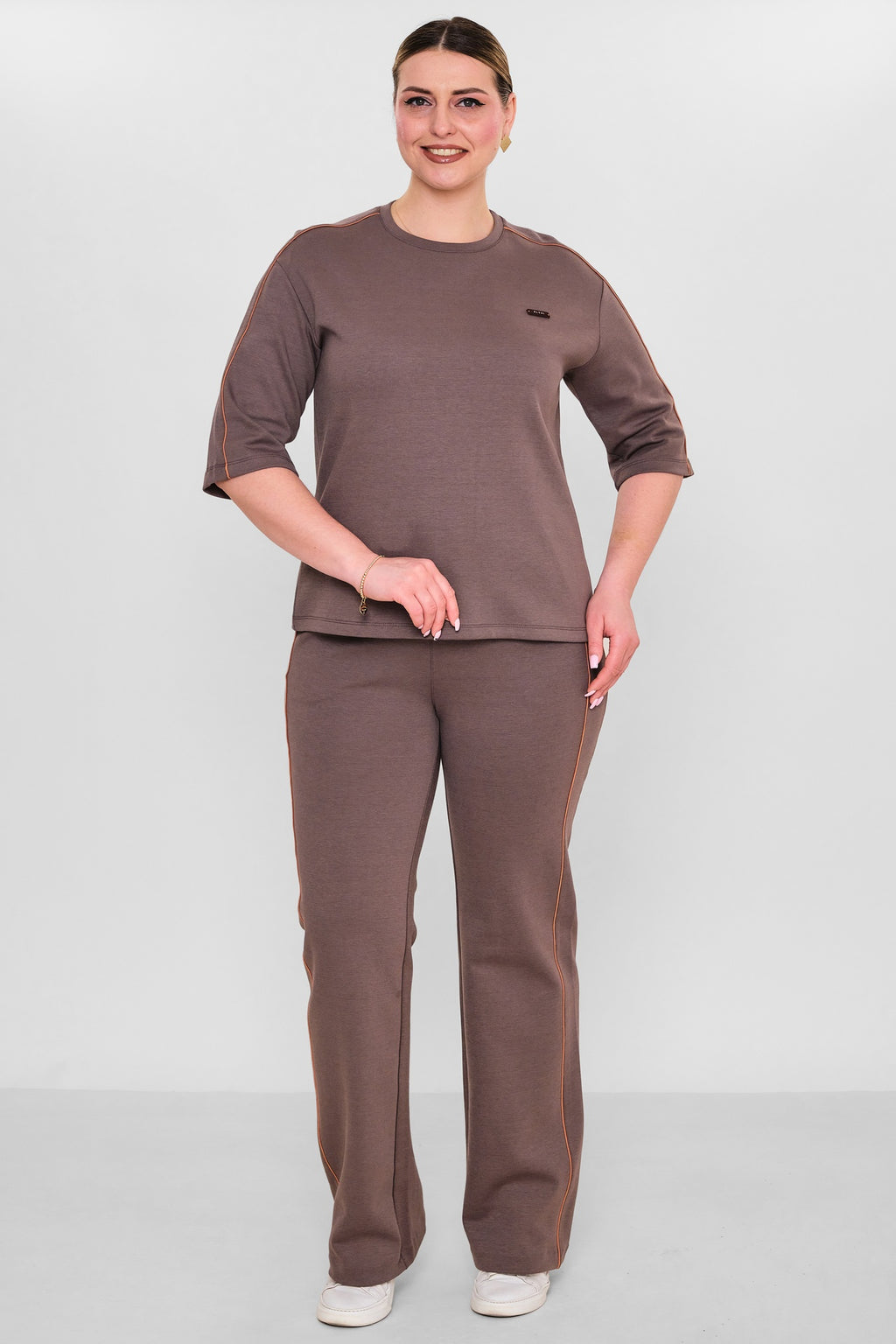 Elitline - Plus Size Suit (ELT26Y7-03-4045) - 8690200099953