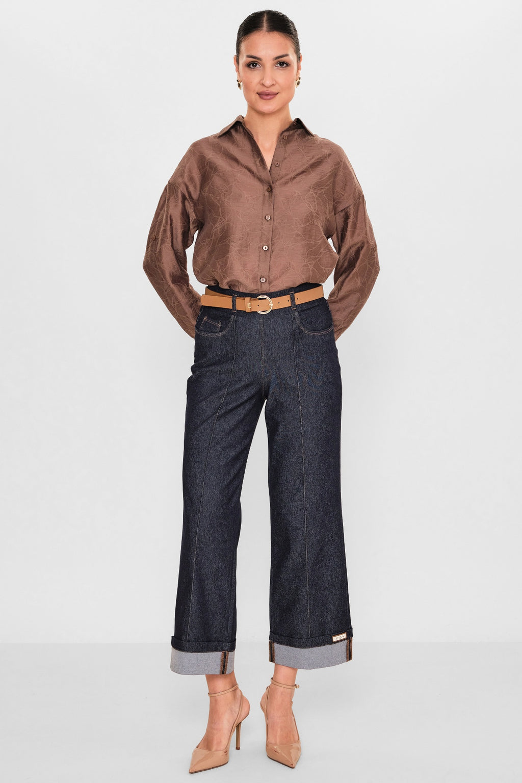Elitline - Plus Size Trousers (ELT26Y1-34-1023) - 8690200100178