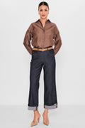 Elitline - Plus Size Trousers (ELT26Y1-34-1023) - 8690200100178